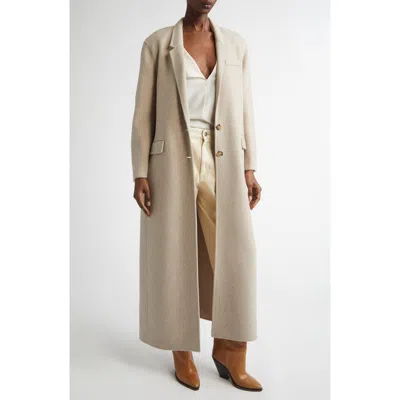 Isabel Marant Wool & Cashmere Coat In Sand