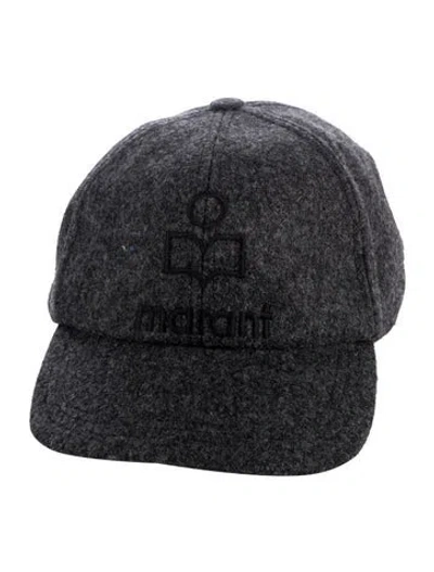 Pre-owned Isabel Marant Wool Baseball Cap W/tags In Gray