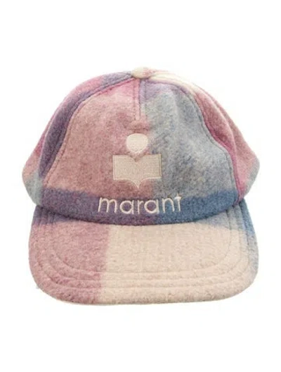 Pre-owned Isabel Marant Wool Baseball Cap W/tags In Purple