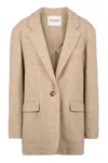 Isabel Marant Wool Blazer Back Vent
