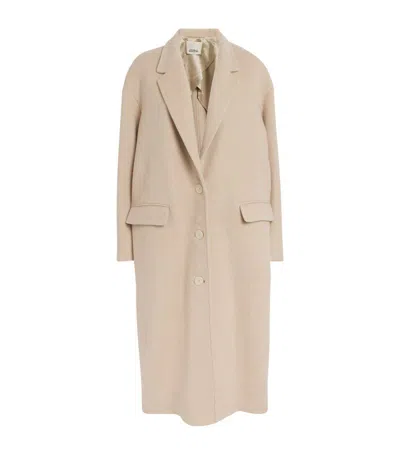 Isabel Marant Wool-blend Efezia Coat In Beige