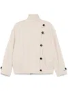 Isabel Marant Wool Blend Jacket In Neutral