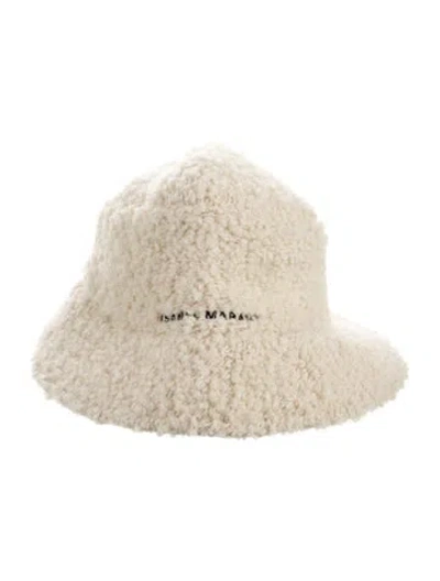 Pre-owned Isabel Marant Wool Bucket Hat In Neutral