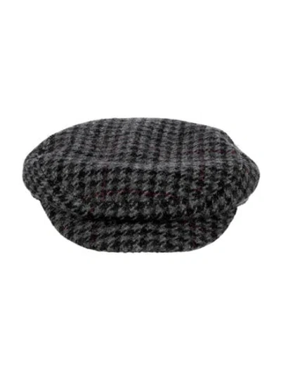 Pre-owned Isabel Marant Wool Cabbie Hat In Grey