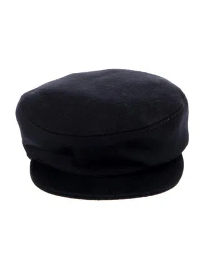 Pre-owned Isabel Marant Wool Cap Hat In Blue