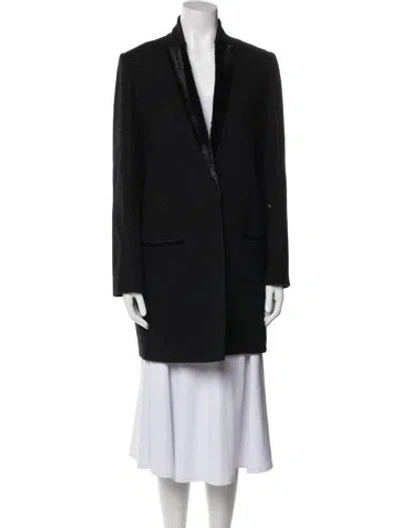 Pre-owned Isabel Marant Wool Coat In Black