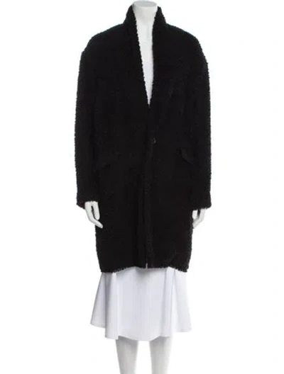 Pre-owned Isabel Marant Wool Coat In Black