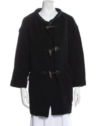 Pre-owned Isabel Marant Wool Coat In Black