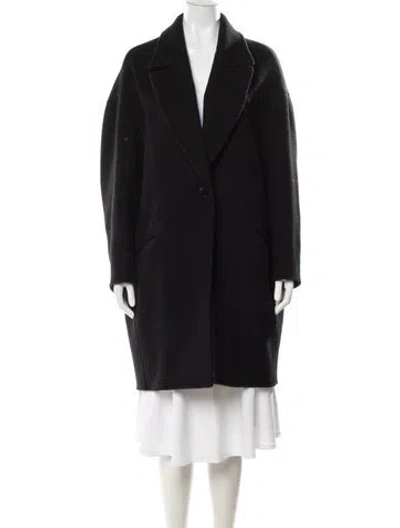 Pre-owned Isabel Marant Wool Coat In Black