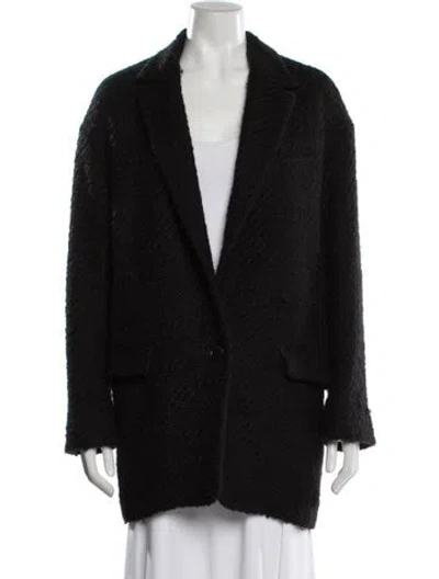 Pre-owned Isabel Marant Wool Coat In Black