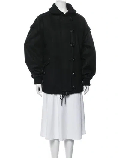 Pre-owned Isabel Marant Wool Coat In Black