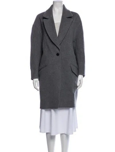 Pre-owned Isabel Marant Wool Coat In Gray