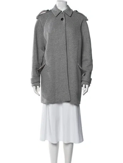 Pre-owned Isabel Marant Wool Coat In Gray