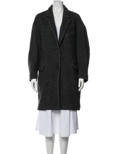 Pre-owned Isabel Marant Wool Coat In Gray