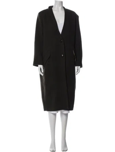 Pre-owned Isabel Marant Wool Coat In Green