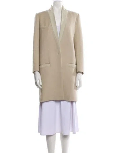 Pre-owned Isabel Marant Wool Coat In Neutral