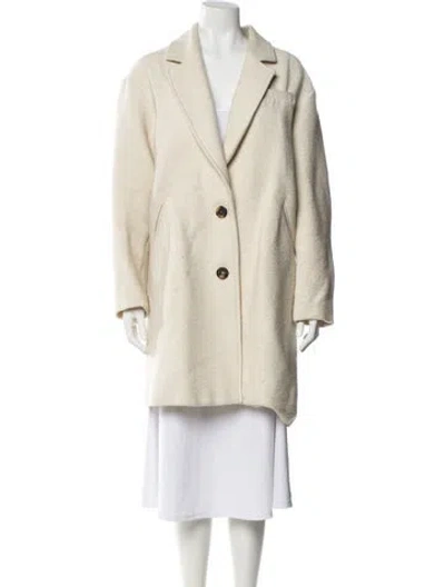 Pre-owned Isabel Marant Wool Coat In Neutral