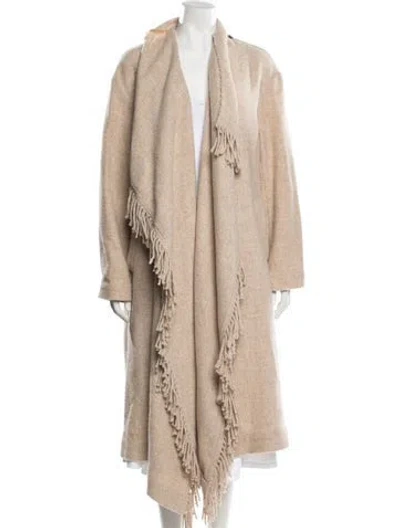 Pre-owned Isabel Marant Wool Coat In Neutral