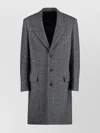 Isabel Marant Marant Johel Herringbone Coat In Gray