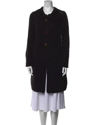 Pre-owned Isabel Marant Wool Crew Neck Sweater In Black
