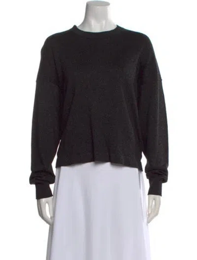 Pre-owned Isabel Marant Wool Crew Neck Sweater In Black