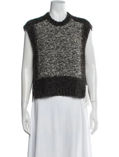 Pre-owned Isabel Marant Wool Crew Neck Sweater In Blue