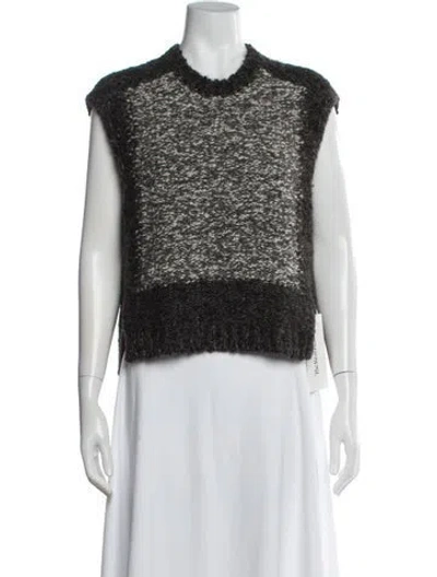 Pre-owned Isabel Marant Wool Crew Neck Sweater In Blue