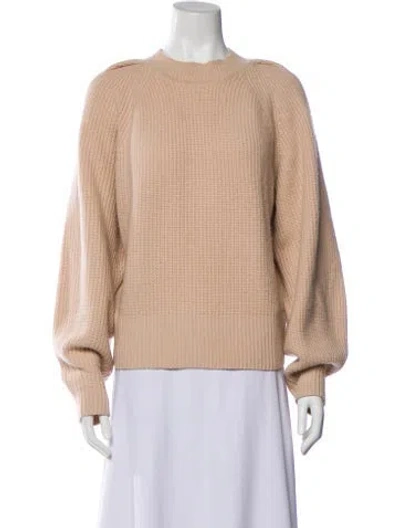 Pre-owned Isabel Marant Wool Crew Neck Sweater In Neutral