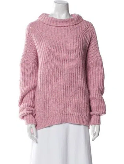Pre-owned Isabel Marant Wool Crew Neck Sweater In Pink