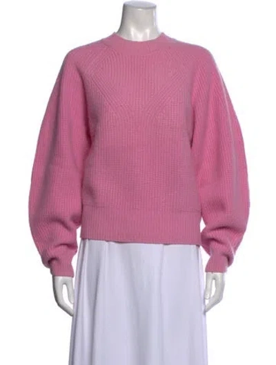 Pre-owned Isabel Marant Wool Crew Neck Sweater In Pink