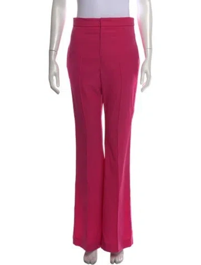 Pre-owned Isabel Marant Wool Flared Pants In Pink