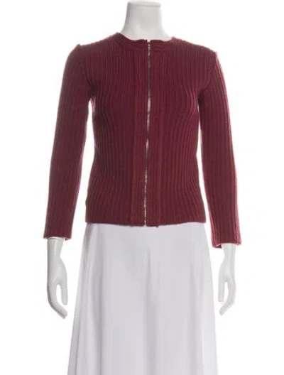 Pre-owned Isabel Marant Wool Jacket In Burgundy