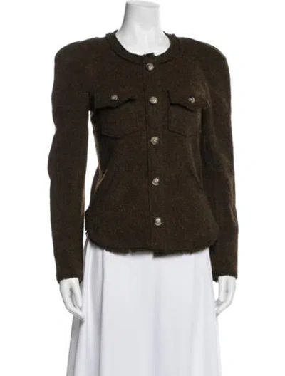 Pre-owned Isabel Marant Wool Jacket In Green