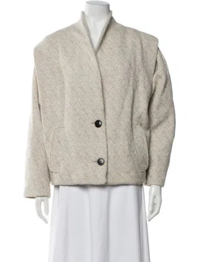 Pre-owned Isabel Marant Wool Jacket In Neutral