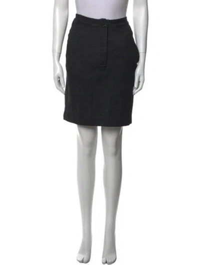 Pre-owned Isabel Marant Wool Knee-length Skirt In Black
