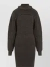 Isabel Marant Hilde Wool Mini Dress In Black