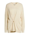 Isabel Marant Wool Knit Top In Neutral