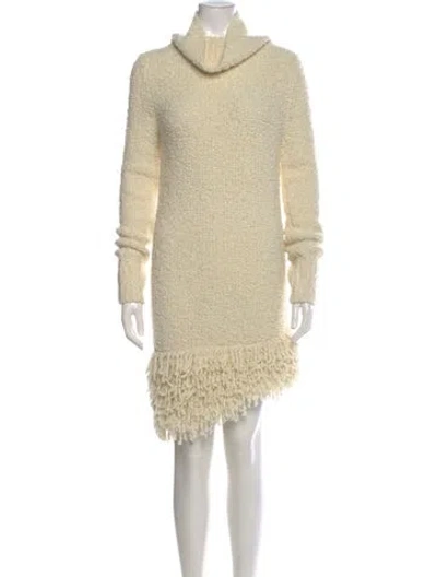 Pre-owned Isabel Marant Wool Midi Length Dress W/ Tags In Neutral