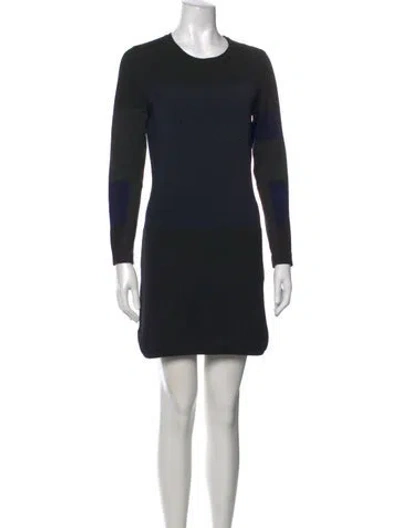 Pre-owned Isabel Marant Wool Mini Dress In Black