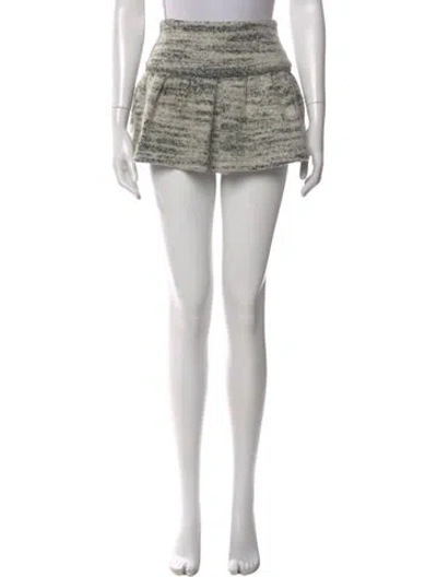 Pre-owned Isabel Marant Wool Mini Skirt In Brown