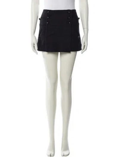 Pre-owned Isabel Marant Wool Mini Skirt In Neutral