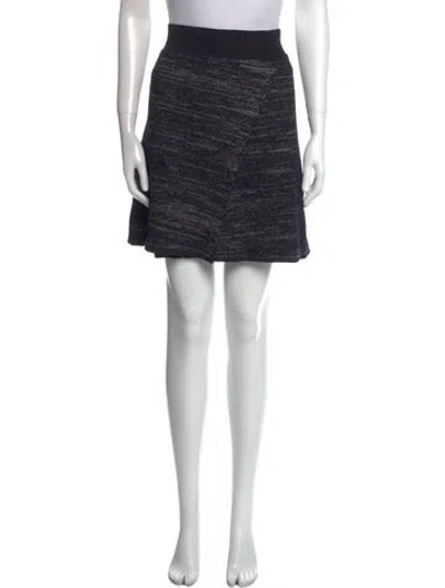 Pre-owned Isabel Marant Wool Mini Skirt W/ Tags In Black