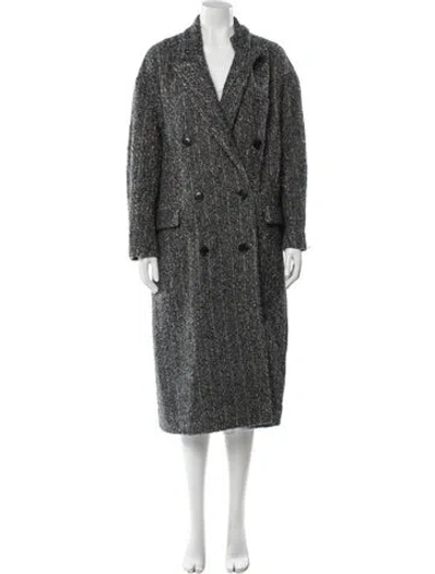 Pre-owned Isabel Marant Wool Peacoat In Gray