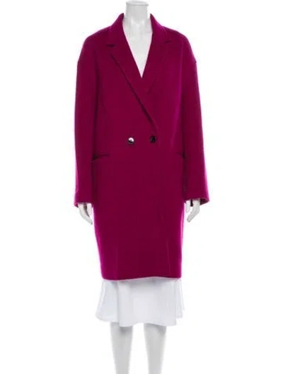 Pre-owned Isabel Marant Wool Peacoat In Pink