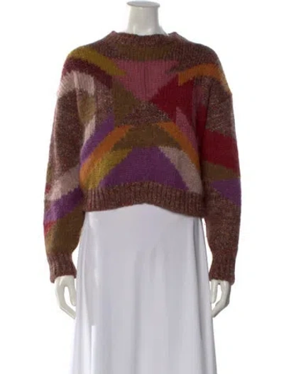 Pre-owned Isabel Marant Wool Printed Sweater In Multi