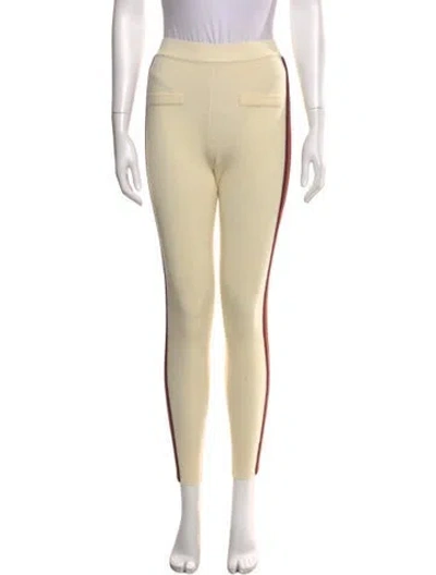 Pre-owned Isabel Marant Wool Skinny Leg Pants In Neutral