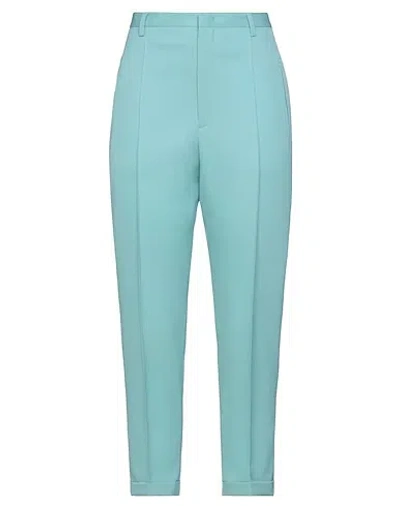 Isabel Marant Wool Slim-fit Dress Pants In Blue