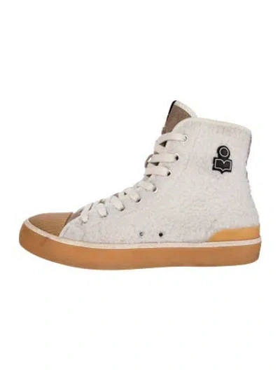 Pre-owned Isabel Marant Wool Sneakers In White