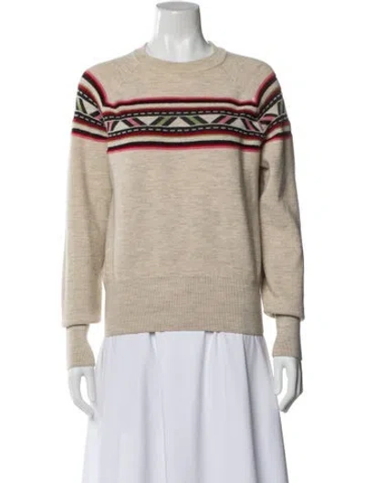 Pre-owned Isabel Marant Wool Striped Sweater In Multi