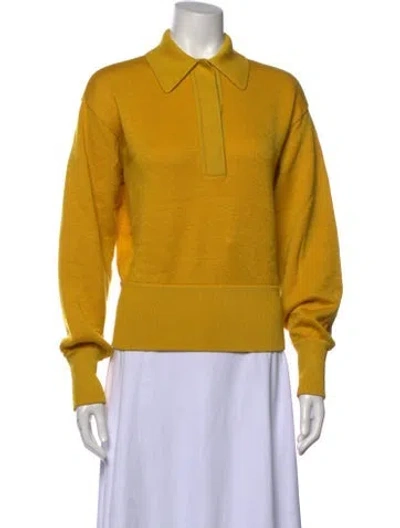 Pre-owned Isabel Marant Wool Sweater In Yellow